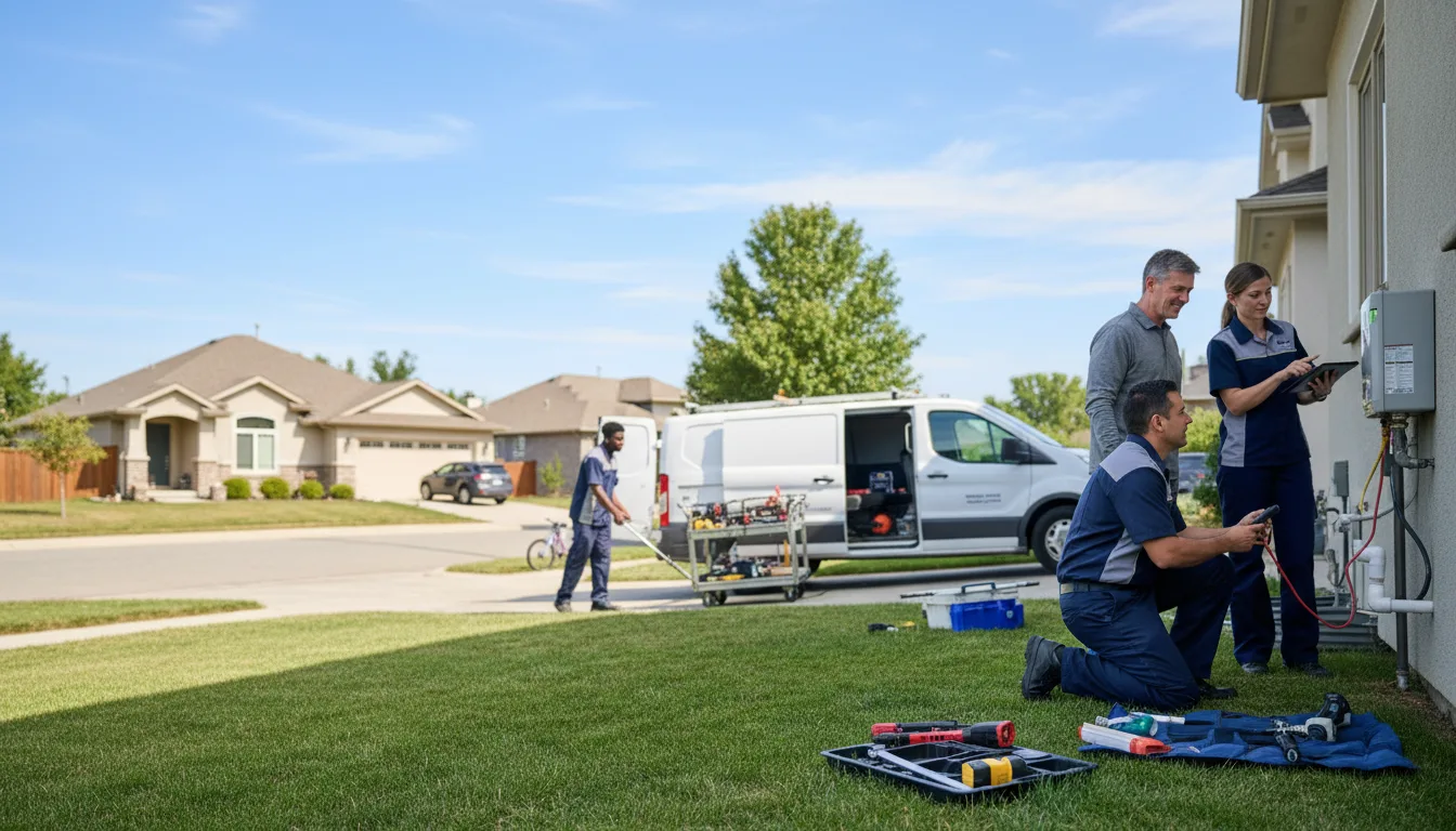 Tankless water heater service in Latrobe, PA
